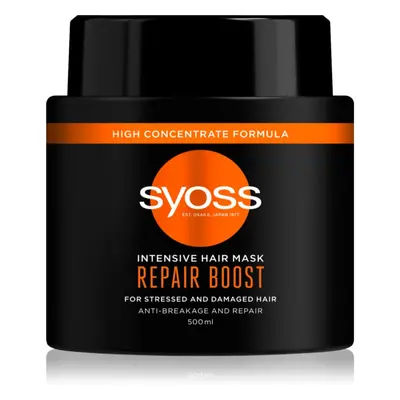 Syoss Repair Boost βαθιά ενισχυτική μάσκα μαλλιών για την αντιμετώπιση του σπασίματος των μαλλιώ