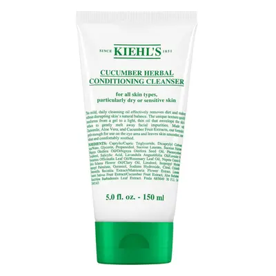 Kiehl's Cucumber Conditioning Cleanser απαλό καθαριστικό γαλάκτωμα για όλους τους τύπους επιδερμ