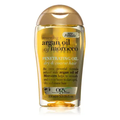 OGX Argan Oil Of Morocco θρεπτικό λάδι για ξηρά και ατίθασα μαλλιά ml