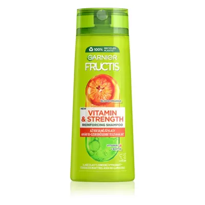 Garnier Fructis Vitamin & Strength δυναμωτικό σαμπουάν για ταλειπωρημένα μαλλιά ml