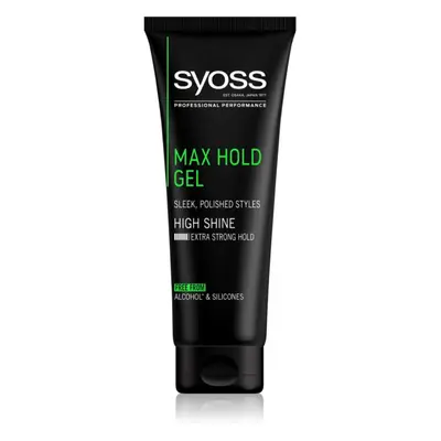 Syoss Max Hold τζελ για τα μαλλιά με δυνατό φιξάρισμα ml