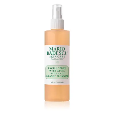 Mario Badescu Facial Spray with Aloe, Sage and Orange Blossom Ενεργοποιητική ενυδατική ομίχλη ml