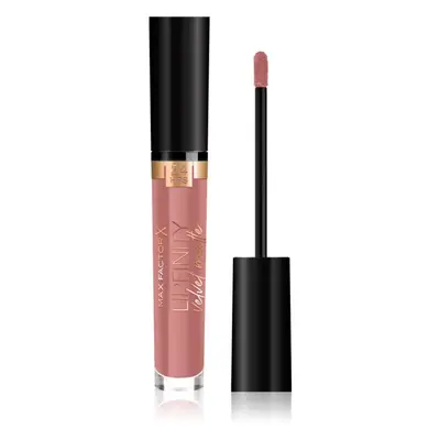 Max Factor Lipfinity Velvet Matte ματ υγρό κραγιόν απόχρωση Coco Creme 3,5 ml