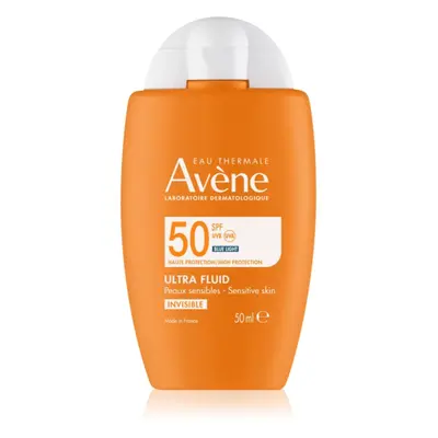 Avène Sun Ultra Fluid Invisible ελαφρύ προστατευτικό υγρό SPF 50 ml