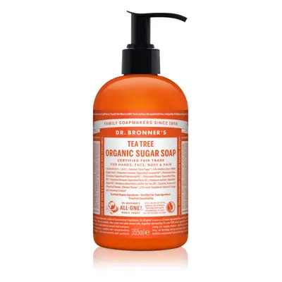 Dr. Bronner’s Tea Tree υγρό σαπούνι για σώμα και μαλλιά ml