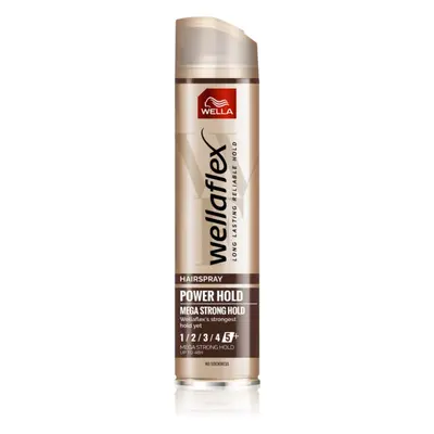 Wella Wellaflex Power Hold Form & Finish λακ μαλλιών με εξαιρετικά δυνατό κράτημα για φυσικό κρά