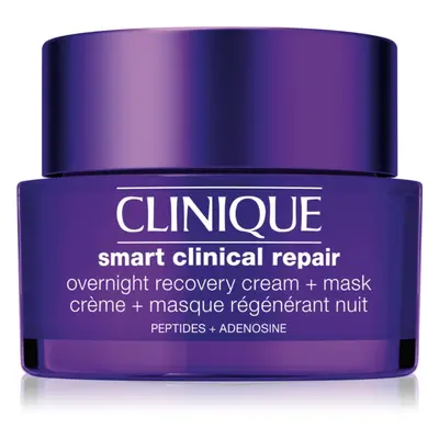 Clinique Smart Clinical™ Repair Overnight Recovery Cream & Mask ενυδατική μάσκα και κρέμα νύχτας