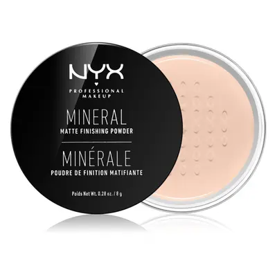 NYX Professional Makeup Mineral Finishing Powder μεταλλική πούδρα απόχρωση Light/Medium