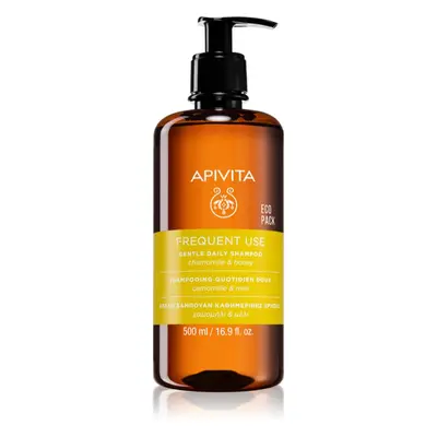 Apivita Frequent Use Gentle Daily Shampoo απαλό σαμπουάν για καθημερινή χρήση με χαμομήλι ml