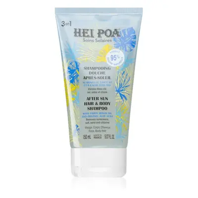 Hei Poa After Sun Monoi & Aloe Vera τζελ για ντους για σώμα και μαλλιά μετά την ηλιοθεραπεία