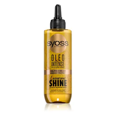 Syoss Oleo Intense ελαιώδης κρέμα Για λάμψη και απαλότητα μαλλιών ml