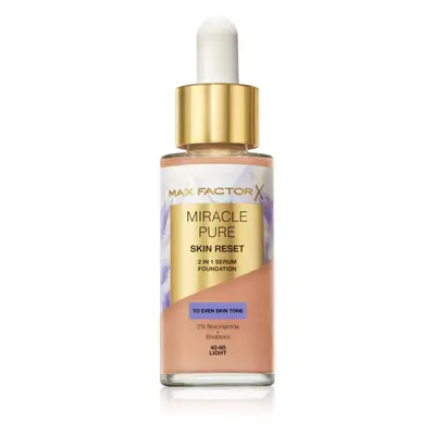 Max Factor Miracle Pure Foundation σε μορφή serum απόχρωση Fair To Light ml