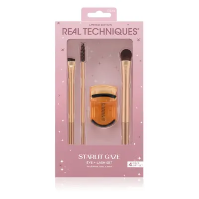 Real Techniques Starlit Gaze Eye + Lash Set σετ με πινέλα για τα μάτια και τα φρύδια