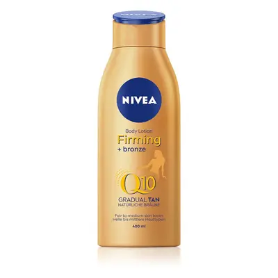 Nivea Q10 Firming + Bronze γάλα με χρώμα με ανθεκτικά αποτελέσματα ml