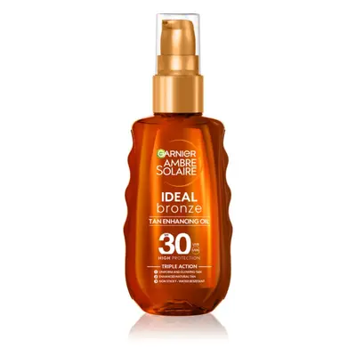 Garnier Ambre Solaire Ideal Bronze λάδι περιποίησης και μαυρίσματος SPF 150 ml