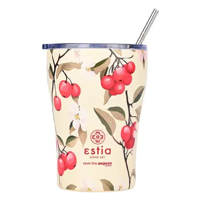 Θερμός-Ποτήρι Ανοξείδωτο Sakura Whisper Save The Aegean Estia 350ml-9x13εκ. 01-22990 (Υλικό: Ανο