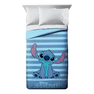 Πάπλωμα Microfiber Μονό 160x240εκ. Disney Home Lilo & Stitch 43 Sky Blue DimCol (Ύφασμα: Microfi