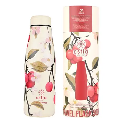 Estia Θερμός Travel Flask SAVE THE AEGEAN 500ml SAKURA WHISPER 01-22143