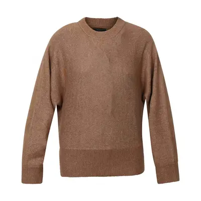 Funky Buddha WOMEN'S KNITTED BLOUSE Καφέ