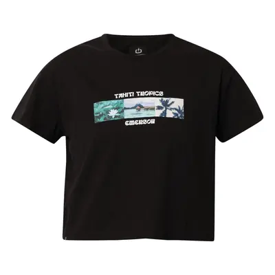 Emerson WOMEN'S S/S T-SHIRT Μαύρο