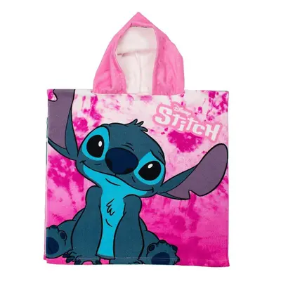 Πόντσο Θαλάσσης Quick Dry Disney Home Lilo & Stitch 22 50x100 Pink