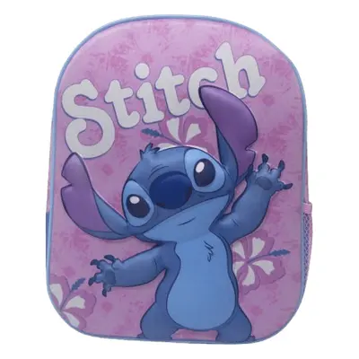 ©DISNEY ΠΑΙΔΙΚΗ ΤΣΑΝΤΑ BACKPACK 3D LILO STITCH 1664 - μοβ 32509