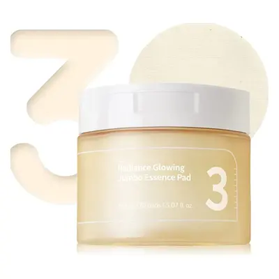 Numbuzin No.3 Radiance Glowing Jumbo Essence Pad 70τεμ