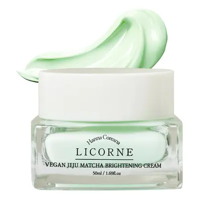 Licorne Vegan Jeju Matcha Brightening Cream Κρέμα προσώπου Vitamin C & Niacinamide 50ml