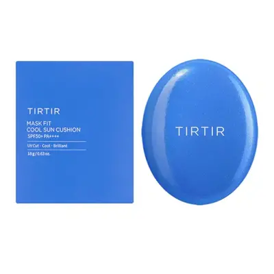 TIRTIR Mask Fit Cool Blue Sun Cushion 50 PA UV Cut Cool Brilliant 18g