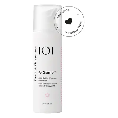 Geek & Gorgeous 101 A-Game 10 - 0.1% Retinal Serum 30ml