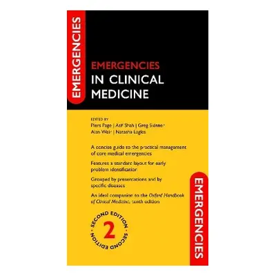 Emergencies in Clinical Medicine Oxford University Press