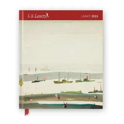 L.S. Lowry 2025 Desk Diary Planner - Week to View, Illustrated throughout Flame Tree Publishing