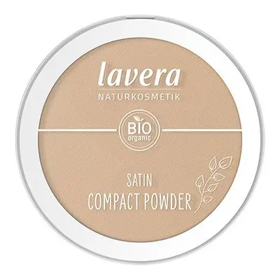 Lavera Satin Compact Powder -Tanned 03- 9.5g