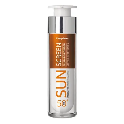 Frezyderm Sun Screen Fluid to Powder SPF50+ Αντηλιακό Προσώπου με Αίσθηση Πούδρας 50ml