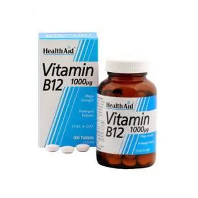 Health Aid Vitamin B-12 1000μg 50 tabletes