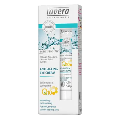 Lavera Basis Sensitiv Q10 Κρέμα Ματιών Basis (Με Αντιγηραντική Δράση) 15ml