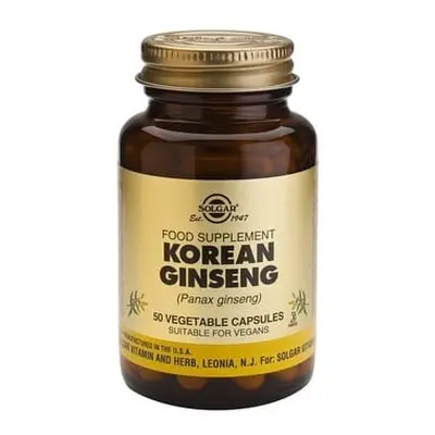 Solgar Korean Ginseng 50 Φυτικές Κάψουλες