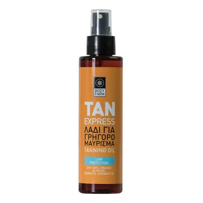 Bodyfarm Tan Express Oil - Λάδι για Γρήγορο Μαύρισμα 150ml