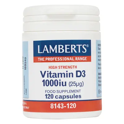 Lamberts Vitamin D 1000iu 120 Κάψουλες