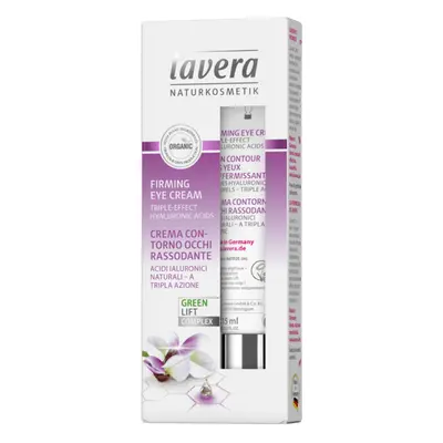 Lavera Facial Care Συσφιχτική Κρέμα Ματιών Με Υαλουρονικό Και Bacuchiol 15ml