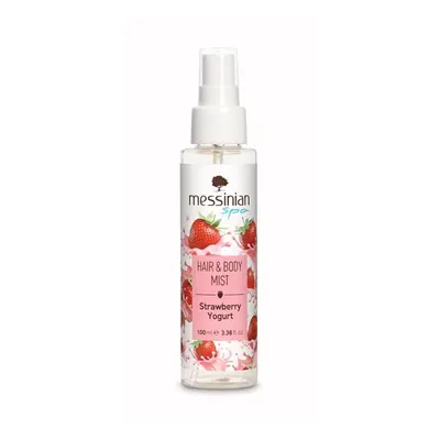 Messinian Spa Hair & Body Mist Strawberry Yogurt 100ml