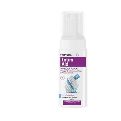 Frezyderm Intim Aid Vinegar Foam - Ειδικός αφρός καθαρισμού με χαμηλό pH PH 3.5 100ml