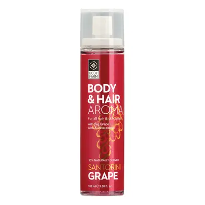 Bodyfarm Body & Hair Mist Santorini Grape 100ml