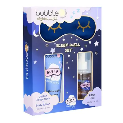 Nightea Night Sleep Well Gift Set - Mist, Body Lotion, Mask