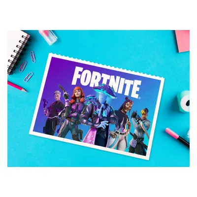 Διακοσμητικό από τουβλάκια "Fortnite"