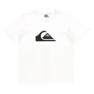 QUIKSILVER COMP LOGO SS YOUTH EQBZT04711-WBB0 Λευκό