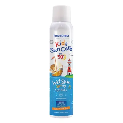 Frezyderm Kids Sun Care Wet Skin Παιδικό Αντηλιακό Spray Σώματος SPF50+, 200ml