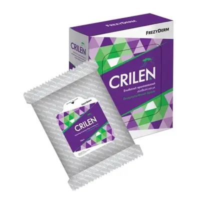 Frezyderm Crilen Wipes Εντομοαπωθητικά Μαντηλάκια 20τμχ