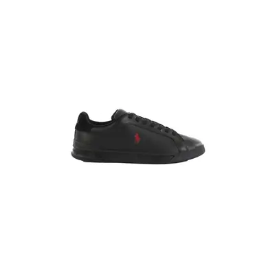 RALPH LAUREN ΠΑΠΟΥΤΣΙΑ SNEAKER HRT CT-II-SK-ATH ΜΑΥΡΟ-ΚΟΚΚΙΝΟ