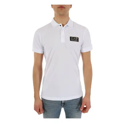 ARMANI 7 POLO LOGO ΛΕΥΚΟ